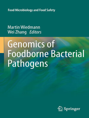 cover image of Genomics of Foodborne Bacterial Pathogens